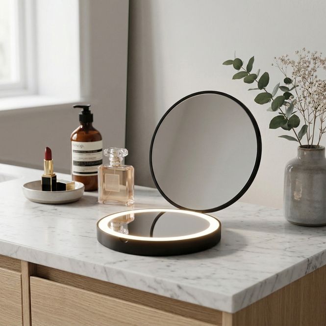 Hovedbilde Smedbo OUTLINE Resespeil Normal/X7, Sort