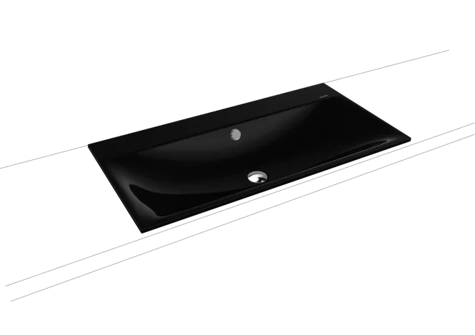 Hovedbilde Kaldewei SILENIO Nedfelt Servant Mod 3038 90x46 cm, Black, 0 ...