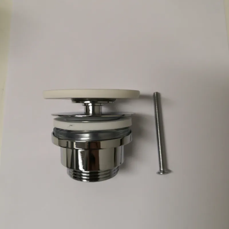 Sanibell bunnventil åpen - matt hvit 