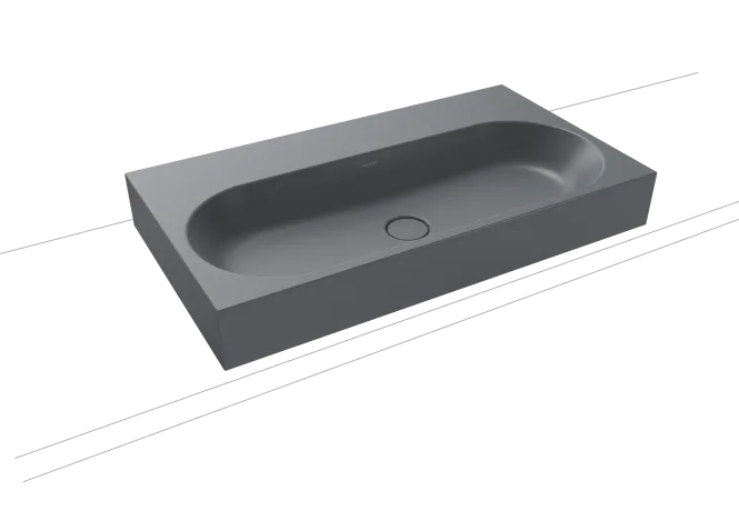 Hovedbilde Kaldewei CENTRO Mod 3058 Toppmontert Servant, 90x50 cm, Cool Grey 70, ...