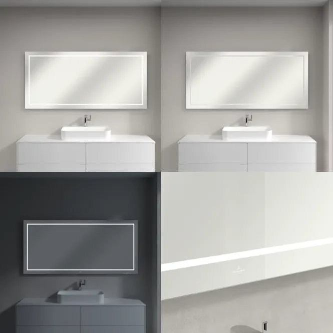 Hovedbilde Villeroy & Boch Finion speil 60-160 cm med belysning - Uten ...