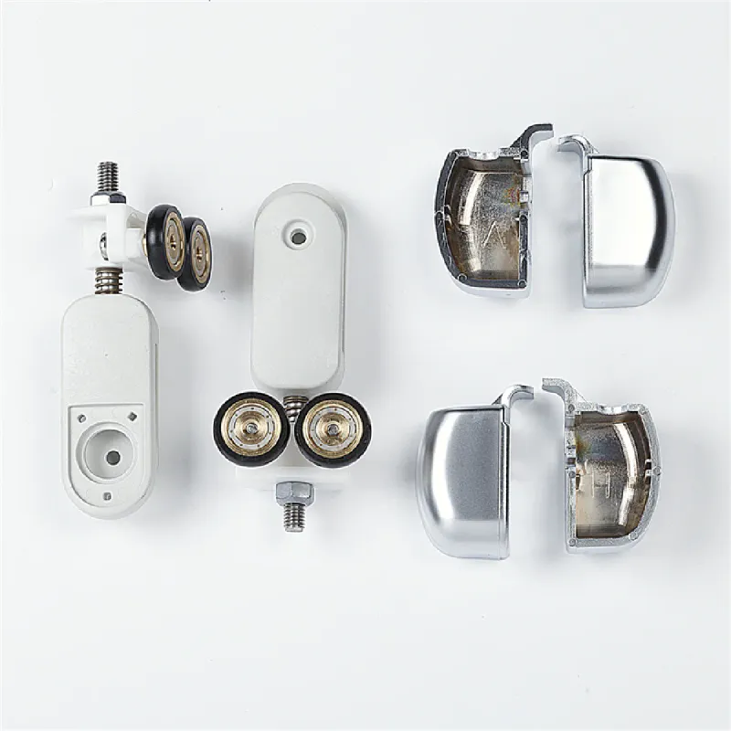 Contura Showerama 7-5, 7-3, 7-2 komplett hjulvogge høyre/venstre - til pentagonalt dusjhjørne, 2005-2013