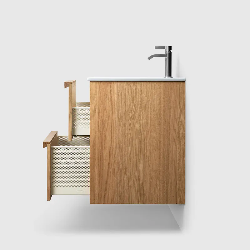 Haven H2 Servantskap 120 cm med Dobbel Porselensservant