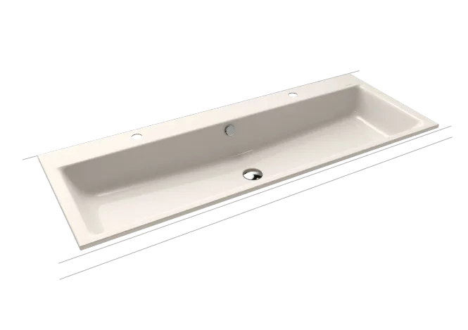 Hovedbilde Kaldewei PURO Mod 3169-D Dobbel Nedfelt Servant, 120x46 cm, Pergamon, ...