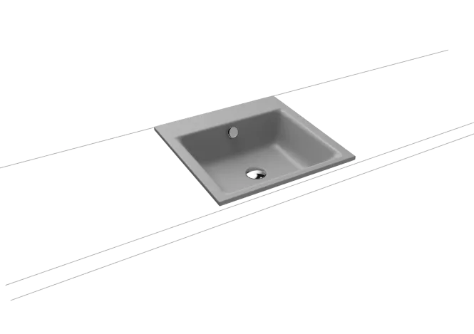 Hovedbilde Kaldewei PURO Mod 3150 Nedfelt Servant, 46x46 cm, Cool Grey 30, 0 ...