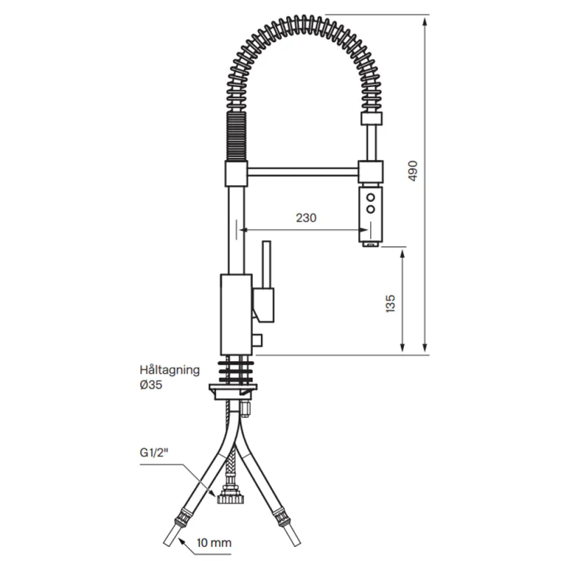 Tapwell EVO186 kjøkkenbatteri