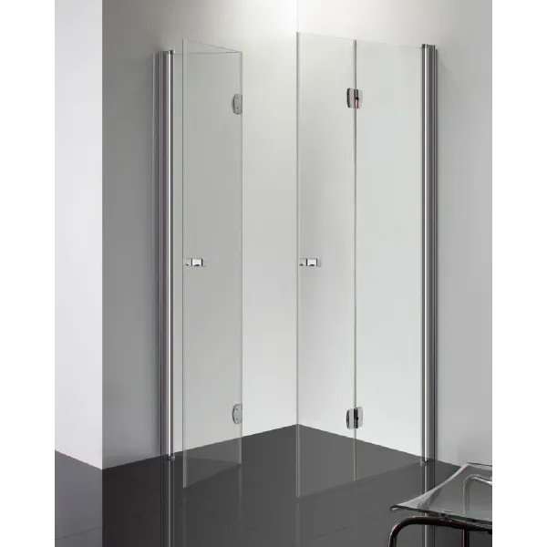 Hovedbilde OUTLET: Sanipro Victoria Dusjhjørne 90x70 cm – Foldedører, Krom