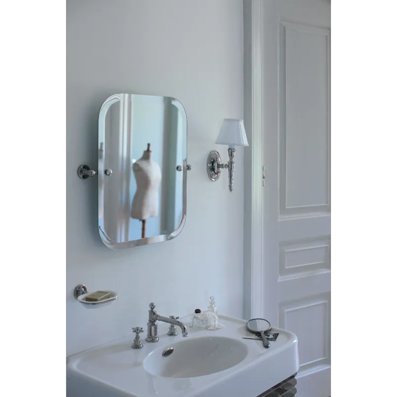 Burlington svingbart speil 59x62 cm uten lys