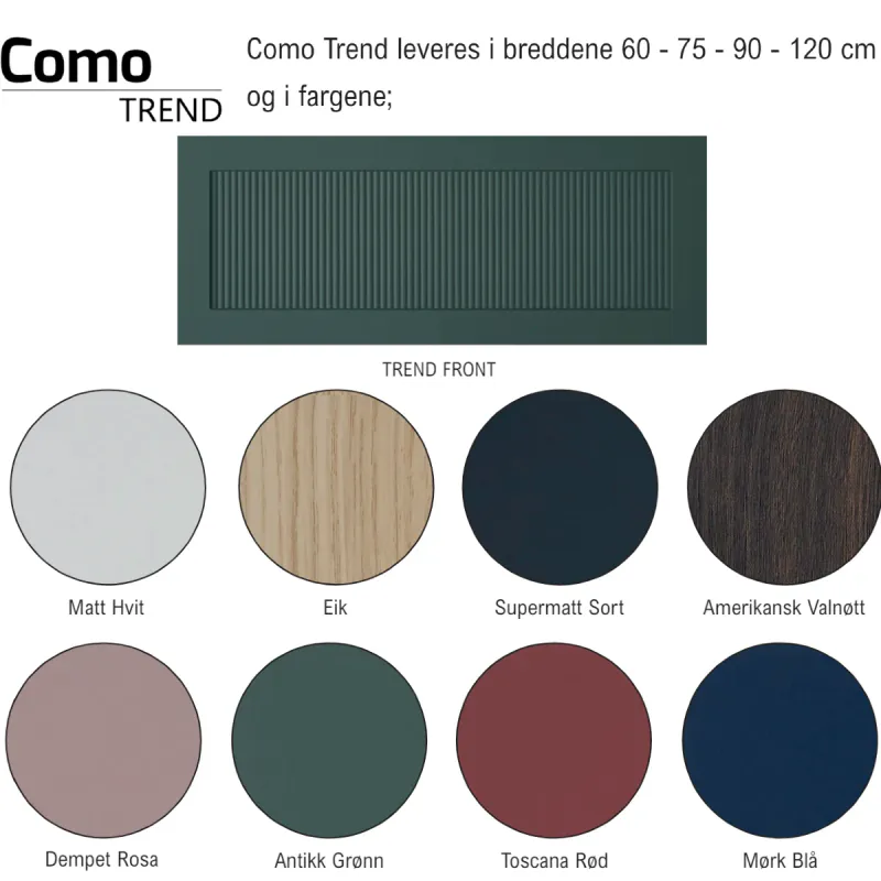 Scala Bad Como Uno 180 cm servantskap - Trend fronter