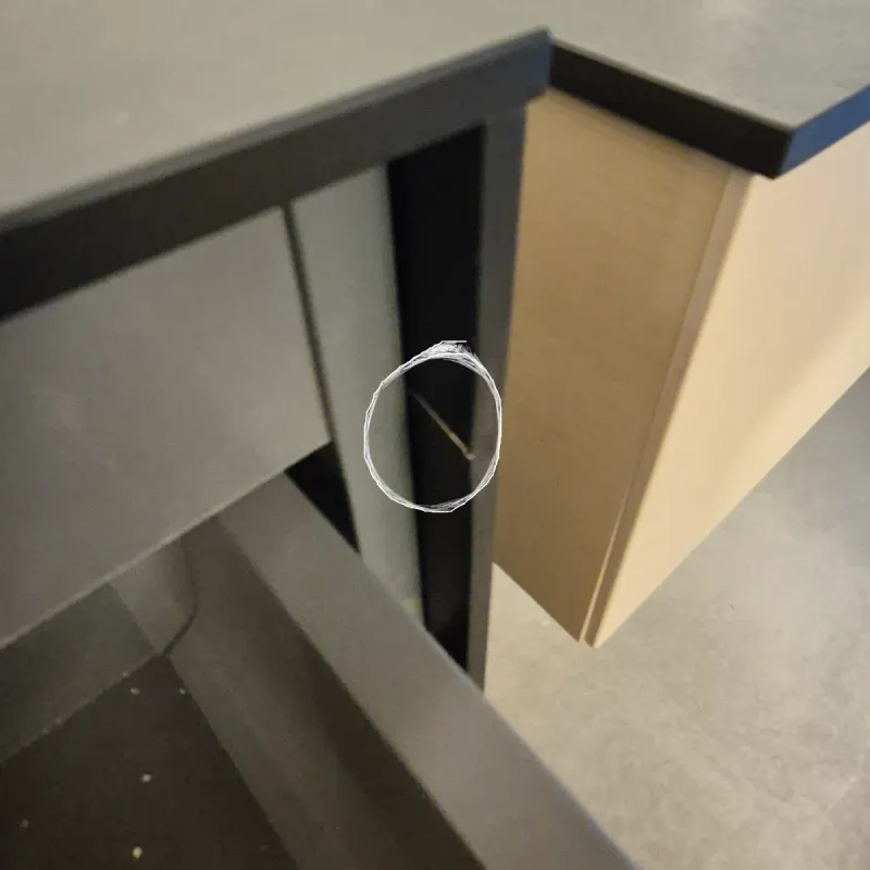 OUTLET: Villeroy & Boch Collaro 160 cm Baderomsmøbel Sort - Utstilling