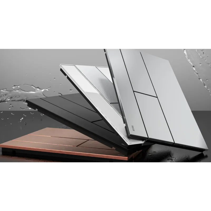 TECEsquare betjeningsplate - glass