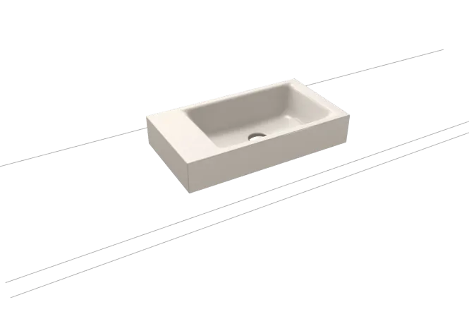 Hovedbilde Kaldewei PURO Mod 3166 Toppmontert Servant, 55x30 cm, Pergamon, 0 ...