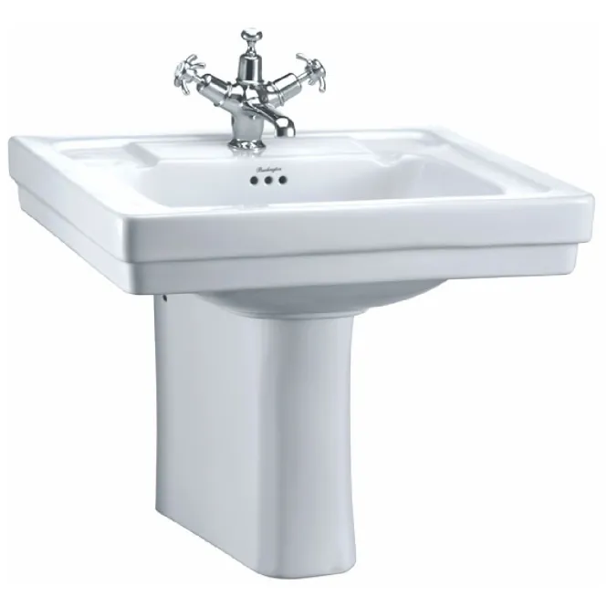 Hovedbilde Burlington Victorian servant 61x51 cm inkl.halvsøyle i hvit