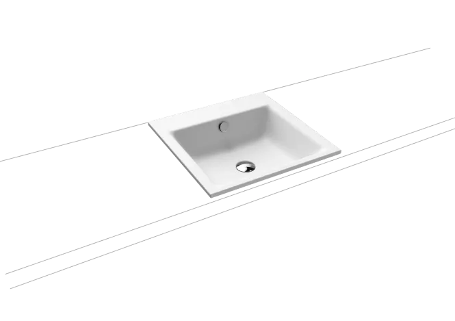 Hovedbilde Kaldewei PURO Mod 3150 Nedfelt Servant, 46x46 cm, Alpine White Matt, ...