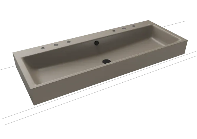 Hovedbilde Kaldewei PURO Mod 3168-D Dobbel Toppmontert Servant, 120x46 cm, Warm ...
