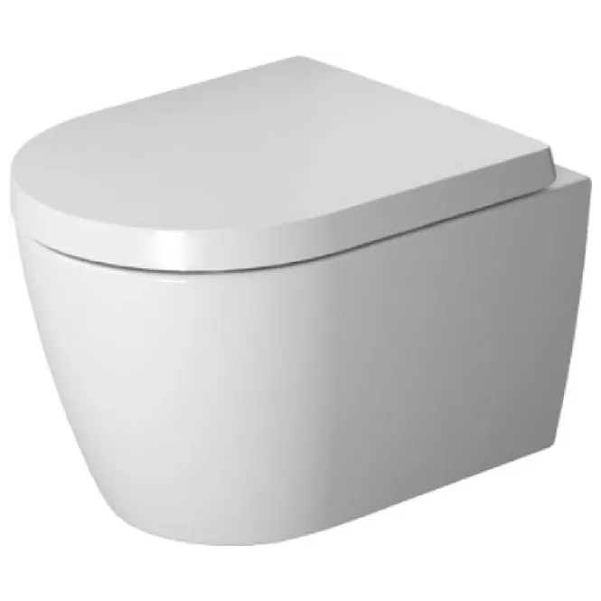 Hovedbilde Duravit Me by Starck 48 cm Rimless Vegghengt Toalett - Hvit