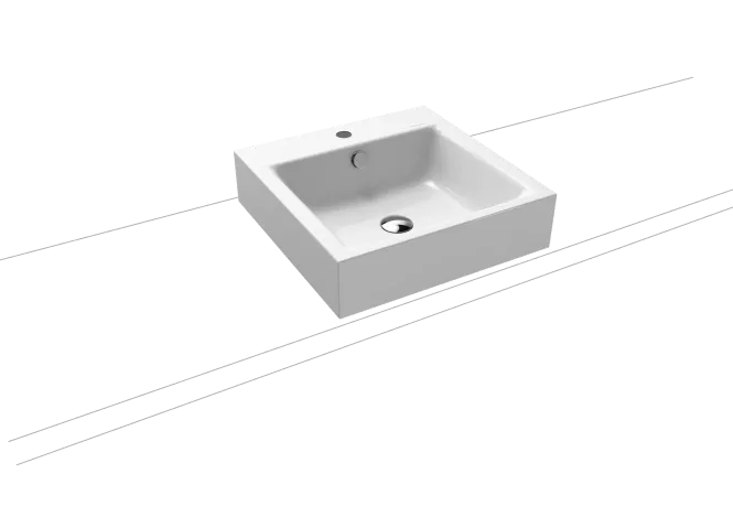 Hovedbilde Kaldewei PURO Mod 3156 Toppmontert Servant, 46x46 cm, Alpine White, 1 ...