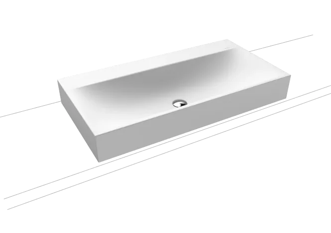 Hovedbilde Kaldewei SILENIO Toppmontert Servant Mod 3043 90x46 cm, Alpine White ...