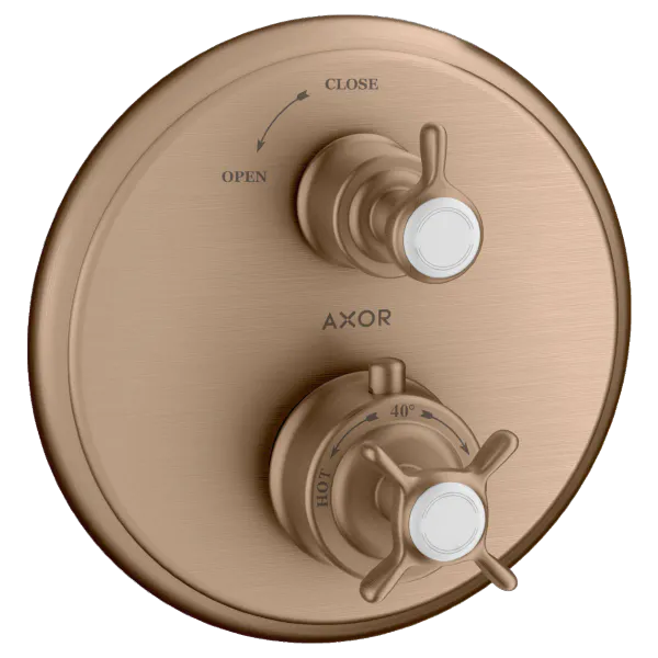Hovedbilde Axor Montreux Innebygd Termostatmodul med kryssgrep og avsperring - 1 ...