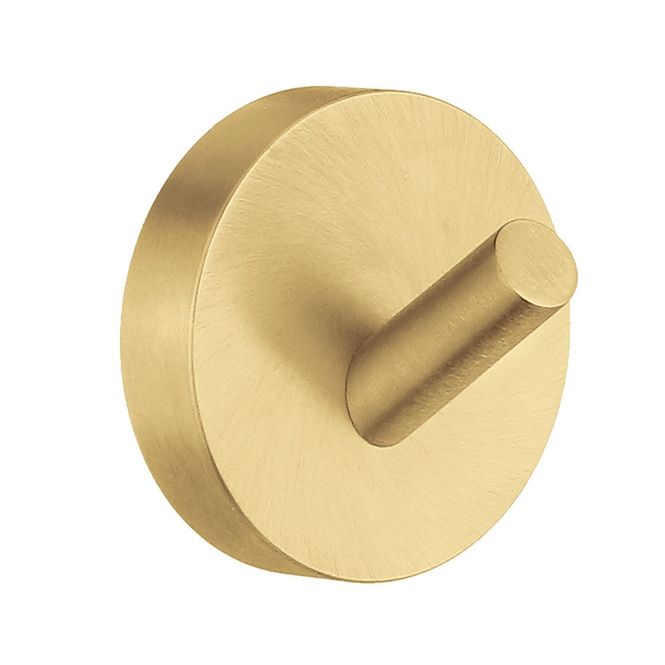 Hovedbilde Smedbo HOME Enkel Krok, Børstet Messing