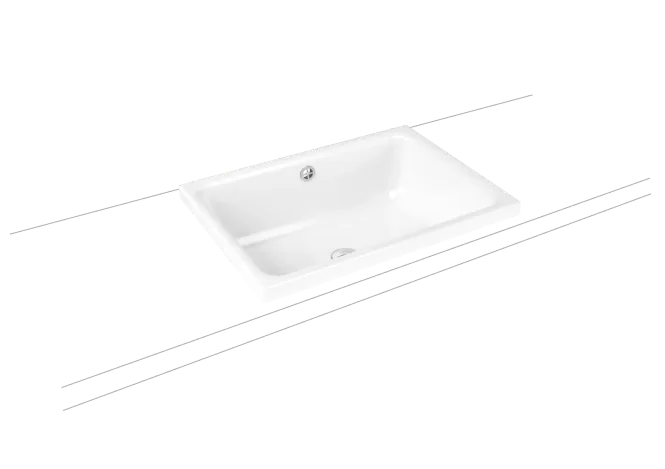 Hovedbilde Kaldewei CAYONO S Mod 3189 Toppmontert Servant, 58x41.5 cm, Alpine ...