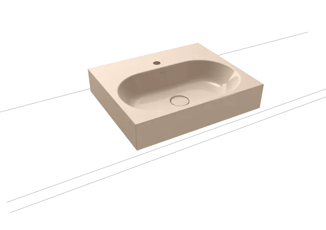 Hovedbilde Kaldewei CENTRO Mod 3057 Toppmontert Servant, 60x50 cm, Bahama Beige, ...