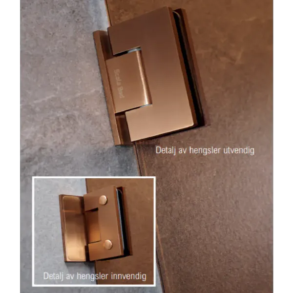 Hovedbilde Scala Bad Silvano Badekarvegg 80x145 cm - Klart glass