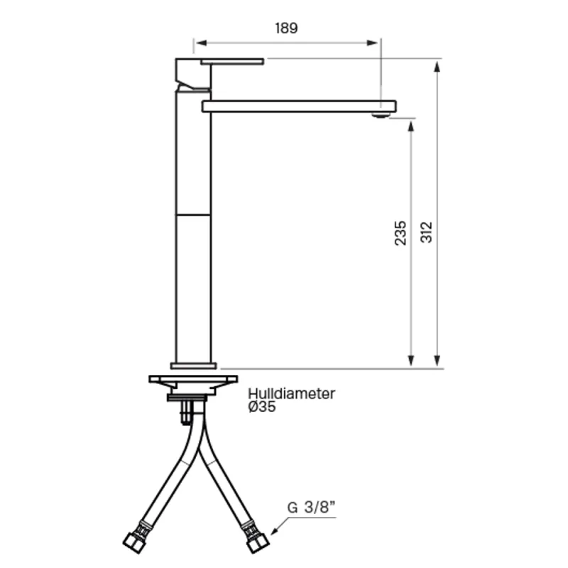 Tapwell LIN081 servantbatteri