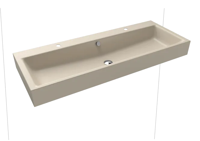 Hovedbilde Kaldewei PURO Vegghengt Servant Mod 3167 120x46 cm, Warm Beige 20, 2 ...