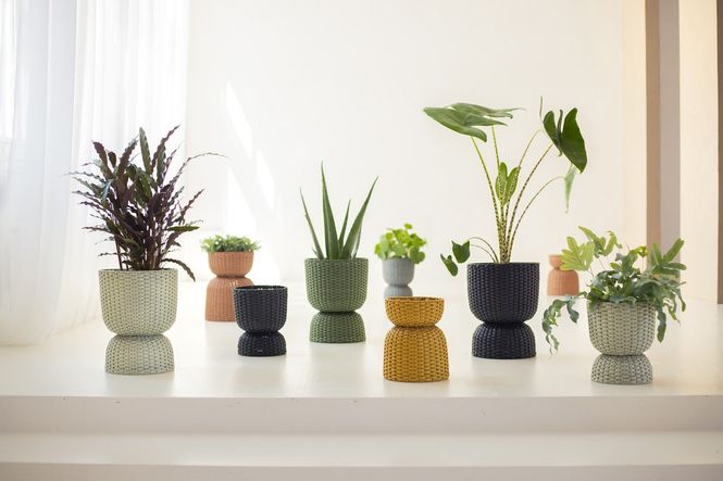 Hovedbilde Handed By Planter diabolo kurv matcha Grønn mellomstor