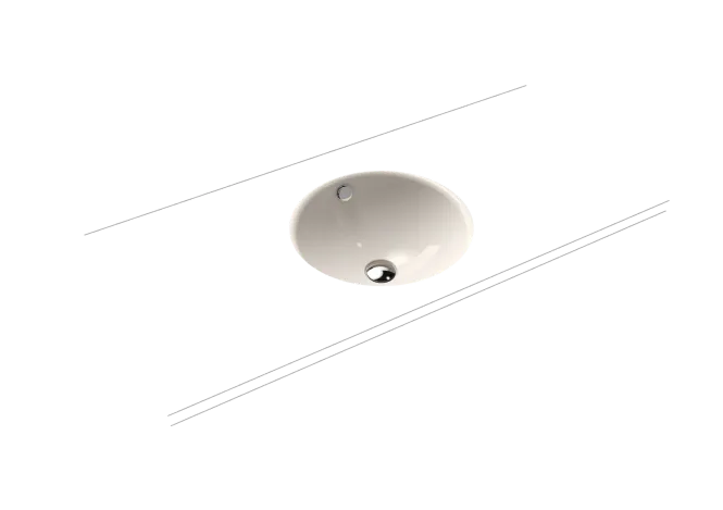 Hovedbilde Kaldewei CLASSIC Mod 3183 Underlimt Servant, 43.2x43.2 cm, Pergamon, ...