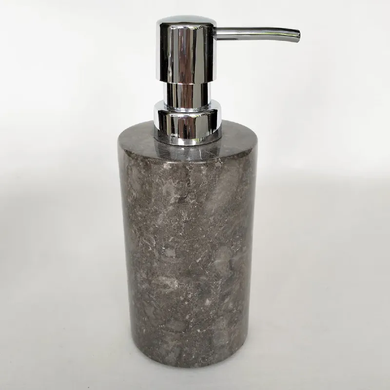 Eco Deco Design Marmor Såpedispenser – Sylinder