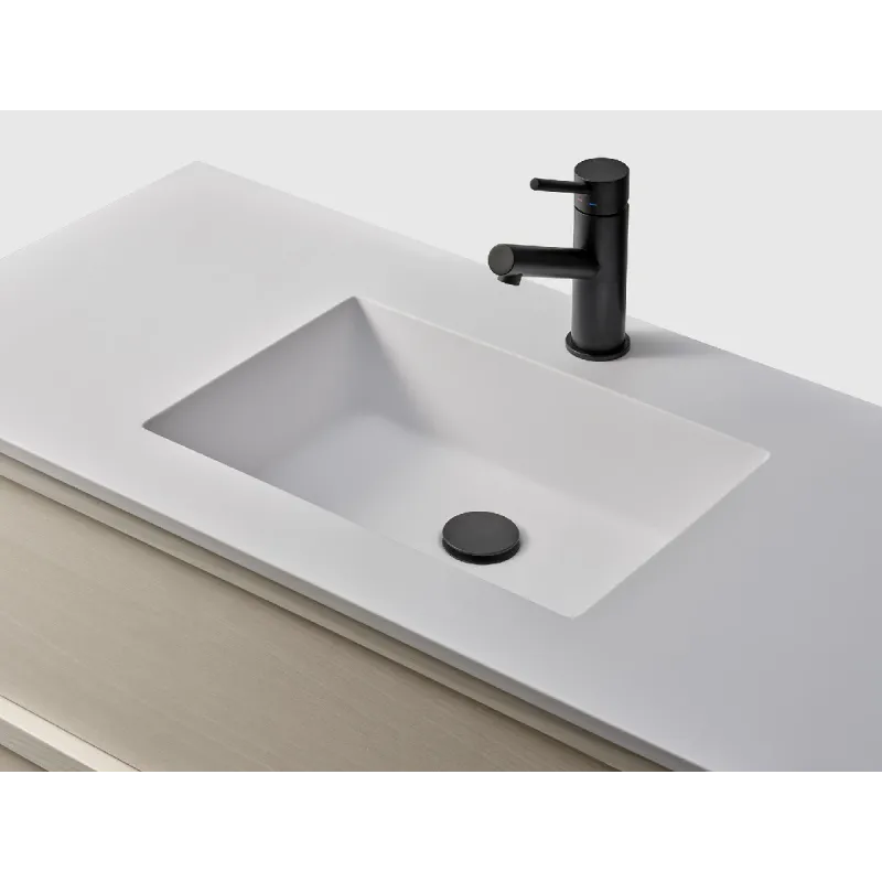OUTLET: Haven WSIG/81 White Solid Integrated Sink – Matt hvit