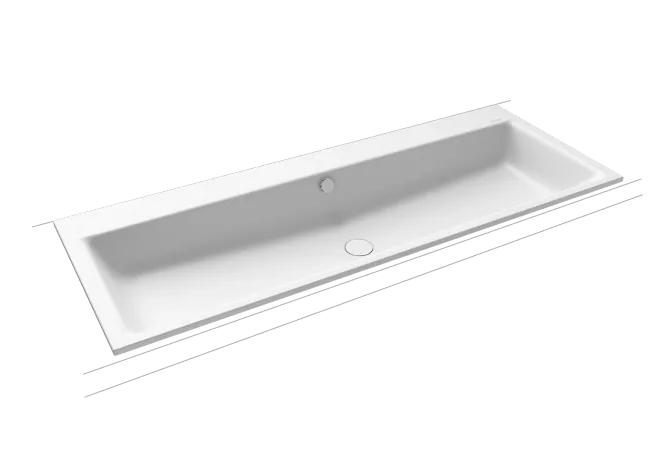 Hovedbilde Kaldewei PURO Mod 3169 Nedfelt Servant, 120x46 cm, Alpine White Matt, ...
