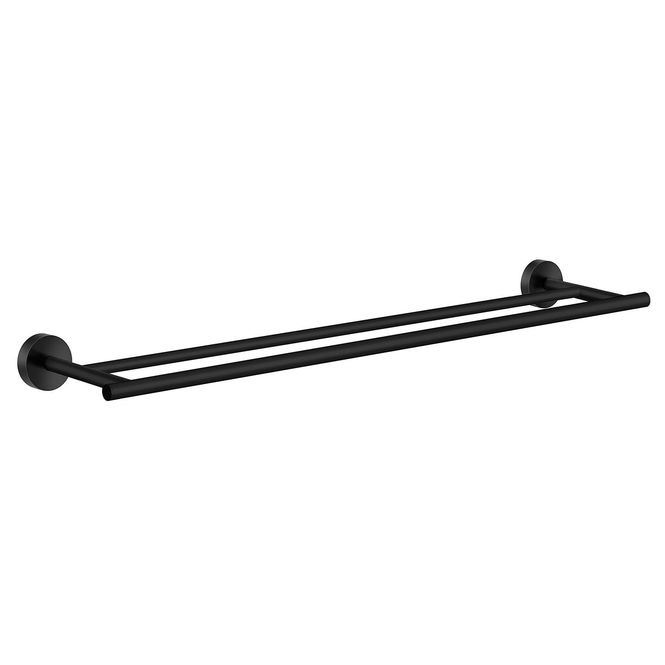 Hovedbilde Smedbo HOME Dobbel Håndklestang, Sort