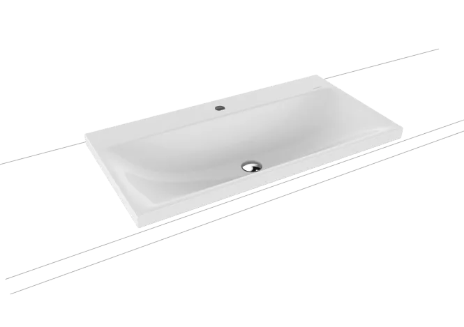 Hovedbilde Kaldewei SILENIO Toppmontert Servant Mod 3041 90x46 cm, Alpine White, ...
