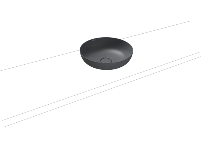 Hovedbilde Kaldewei MIENA Mod 3181 Toppmontert Servant, 38x38 cm, Cool Grey 70, ...
