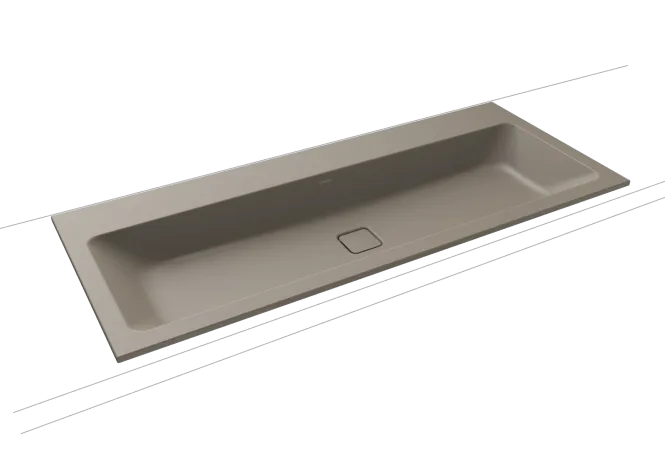 Hovedbilde Kaldewei CONO Mod 3082 Nedfelt Servant, 120x50 cm, Warm Grey 60, 0 ...