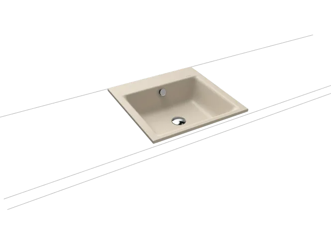 Hovedbilde Kaldewei PURO Mod 3150 Nedfelt Servant, 46x46 cm, Warm Beige 20, 0 ...