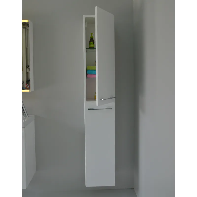Quadro Bad Cangas Høyskap Slim 30x30x170 cm med hyller