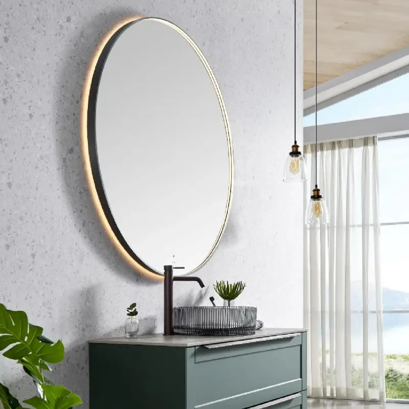 Scala Bad Minori speil ø90-120 cm med belysning
