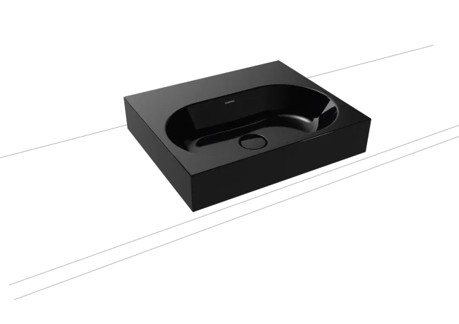 Hovedbilde Kaldewei CENTRO Mod 3057 Toppmontert Servant, 60x50 cm, Black, 0 ...
