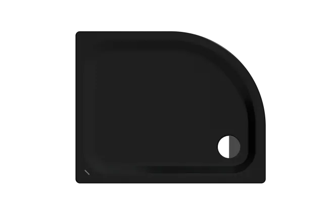 Hovedbilde Kaldewei ZIRKON Mod 501-2 Dusjkar 90x75 cm, Black Matt 100, ...