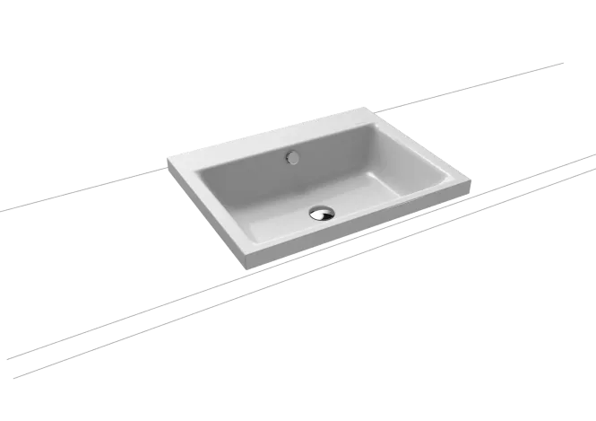 Hovedbilde Kaldewei PURO Mod 3154 Toppmontert Servant, 60x46 cm, Manhattan, 0 ...