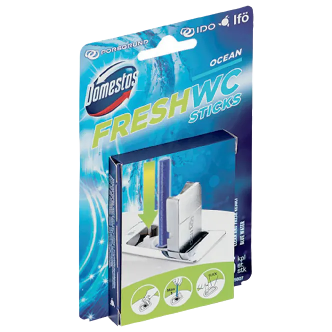 Hovedbilde Domestos Fresh WC-Duftstaver, Ocean