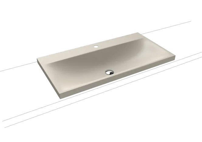 Hovedbilde Kaldewei SILENIO Toppmontert Servant Mod 3041 90x46 cm, Warm Grey 10, ...