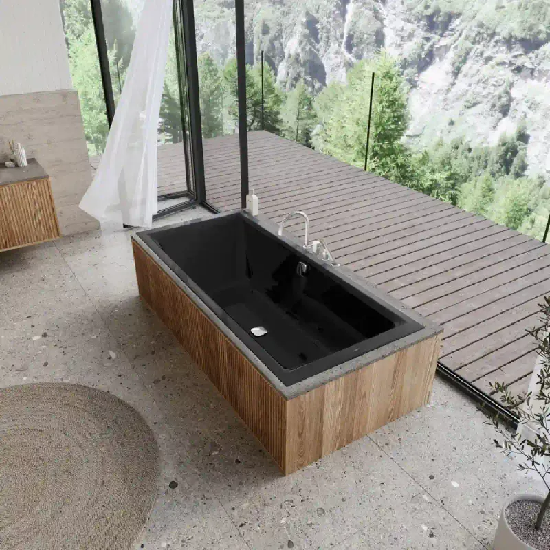 Kaldewei PURO NEXT COMBI Mod 1435 Innebygd Badekar 170x80 cm