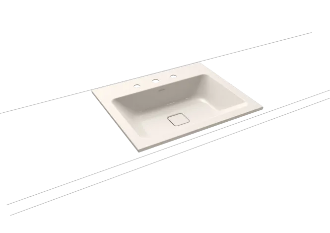 Hovedbilde Kaldewei CONO Mod 3080 Nedfelt Servant, 60x50 cm, Pergamon, 3 ...
