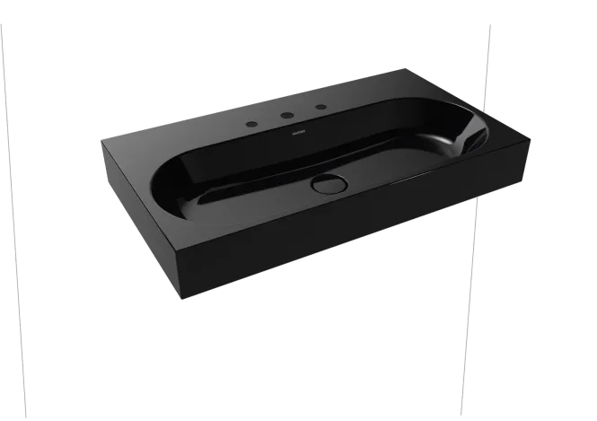 Hovedbilde Kaldewei CENTRO Mod 3062 Vegghengt Servant, 90x50 cm, Black, 3 ...