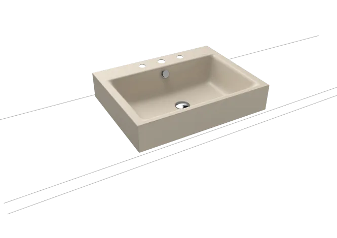 Hovedbilde Kaldewei PURO Mod 3157 Toppmontert Servant, 60x46 cm, Warm Beige 20, ...